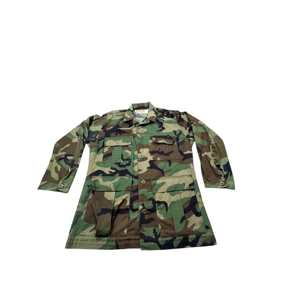 Saftbak Mens Large Vintage Camouflage Field Shacket Shirt Hunting Altoona, PA - Picture 1 of 11